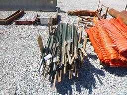 Pallet of T-Posts (approx 100 pcs) (QEA 2911)