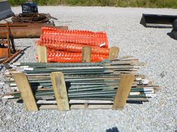 Pallet of T-Posts (approx 100 pcs) (QEA 2911)