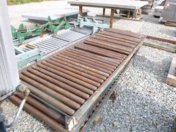 Gravity Roller Conveyor 3sections steel 40inX10ft (QEA 2143)