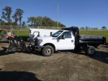 15 Ford F350 Truck w/Snow Plow^TITLE^ (QEA 3472)