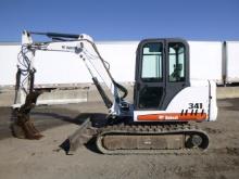 02 Bobcat 341 Excavator (QEA 5172)