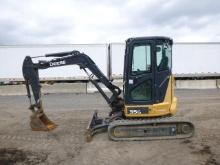 15 John Deere 35G Excavator (QEA 5323)