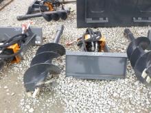 Wolverine MAD-12-12D Mini Skid Steer Auger and Bit (QEA 3688)