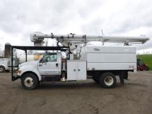 10 Ford F750 Bucket Truck^TITLE^ (QEA 4300)