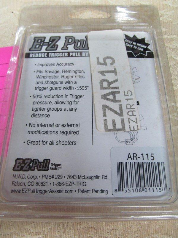 197 ~ E-Z PULL TRIGGER ASSIST ~ EZAR15