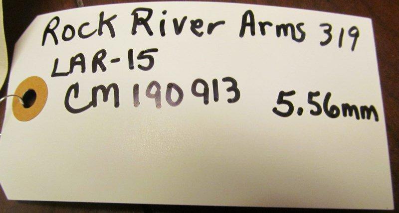 319 ROCK RIVER ARMS ~ LAR-15 ~ 5.56mm ~ CM190913