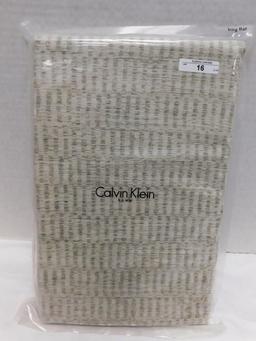 CALVIN KLEIN HOME BRIAR/BRUSHED WEAVES KING FLAT SHEET