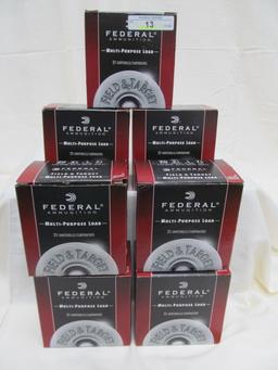 LOT OF 7 BOXES FEDERAL 20 GAUGE SHELLS (175 SHELLS)