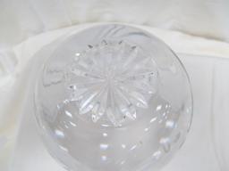 CUT CRYSTAL BOWL 6" x 5.5"