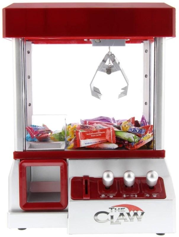 Electronic Arcade Claw Machine Mini Candy Prize Dispenser Game With Sound