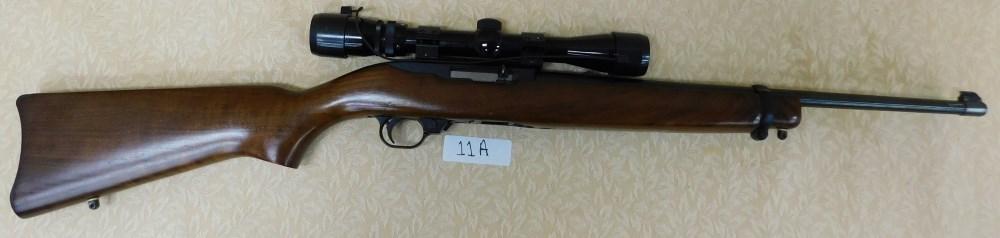 RUGER MODEL 10/22 CARBINE .22 LR SEMI-AUTOMATIC RIFLE W/BUSHNELL SPORTVIEW SCOPE