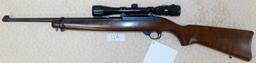 RUGER MODEL 10/22 CARBINE .22 LR SEMI-AUTOMATIC RIFLE W/BUSHNELL SPORTVIEW SCOPE