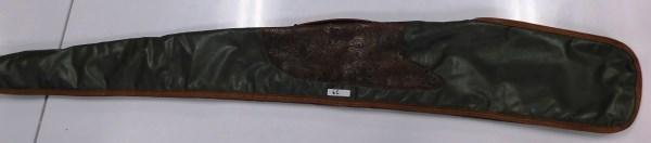 TOOLED LEATHER GUN CASE 52" LONG (note: 1 tooth mIssIng)