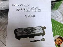 NEW OUT OF BOX LORENA BELLA BY LORENA GARCIA GRIDDLE