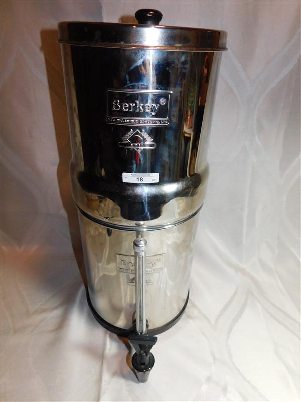 BERKLEY NEW MILLENNIUM CONCEPTS, LTD WATER PURIFIER - 19" TALL