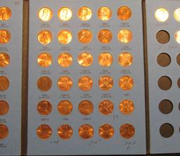 1975-2005 Partial Set of Lincoln Cents in a blue Whitman folder. Includes many BU specimens.