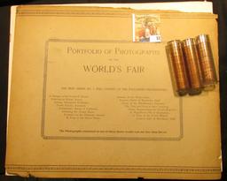 No. 2 "Portfolio of Photographs of the World's Fair" No back cover, front cover loose; (2) full & (1