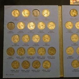1938-61 Nearly Complete Set of Jefferson Nickels including the 1950 D and all the Silver War Nickels