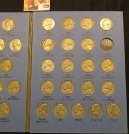 1938-61 Nearly Complete Set of Jefferson Nickels including the 1950 D and all the Silver War Nickels