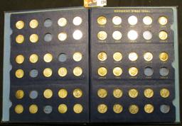 1946- Roosevelt Dimes blue Deluxe Whitman Album. Includes a partial set of High Grade Roosevelt Dime