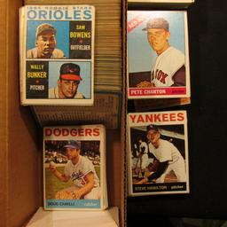 14" Card Stock Box over half full of 1959-69 Topps.