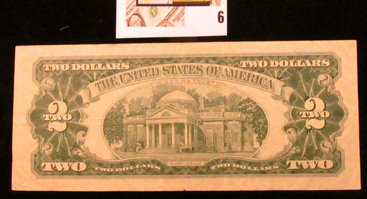 Series 1963 'Red Seal' $2 United States Note.