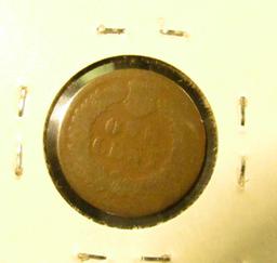 1870 U.S. Indian Head Cent, Fair.