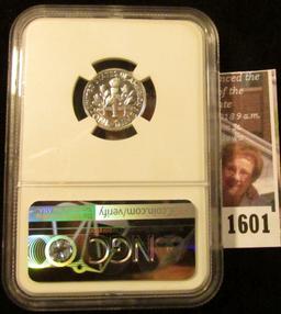 1601 . 1961 Roosevelt Dime Graded Proof 67 By NGC