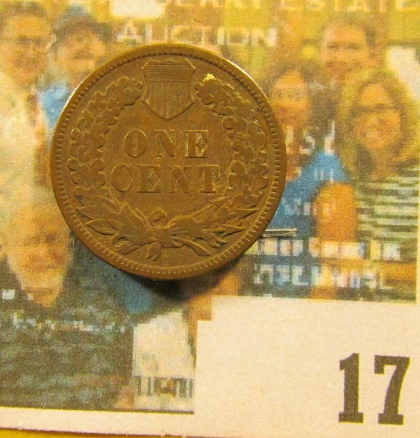 1885 Indian Head Cent, Fine.
