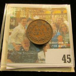 1897 Indian Head Cent, EF.