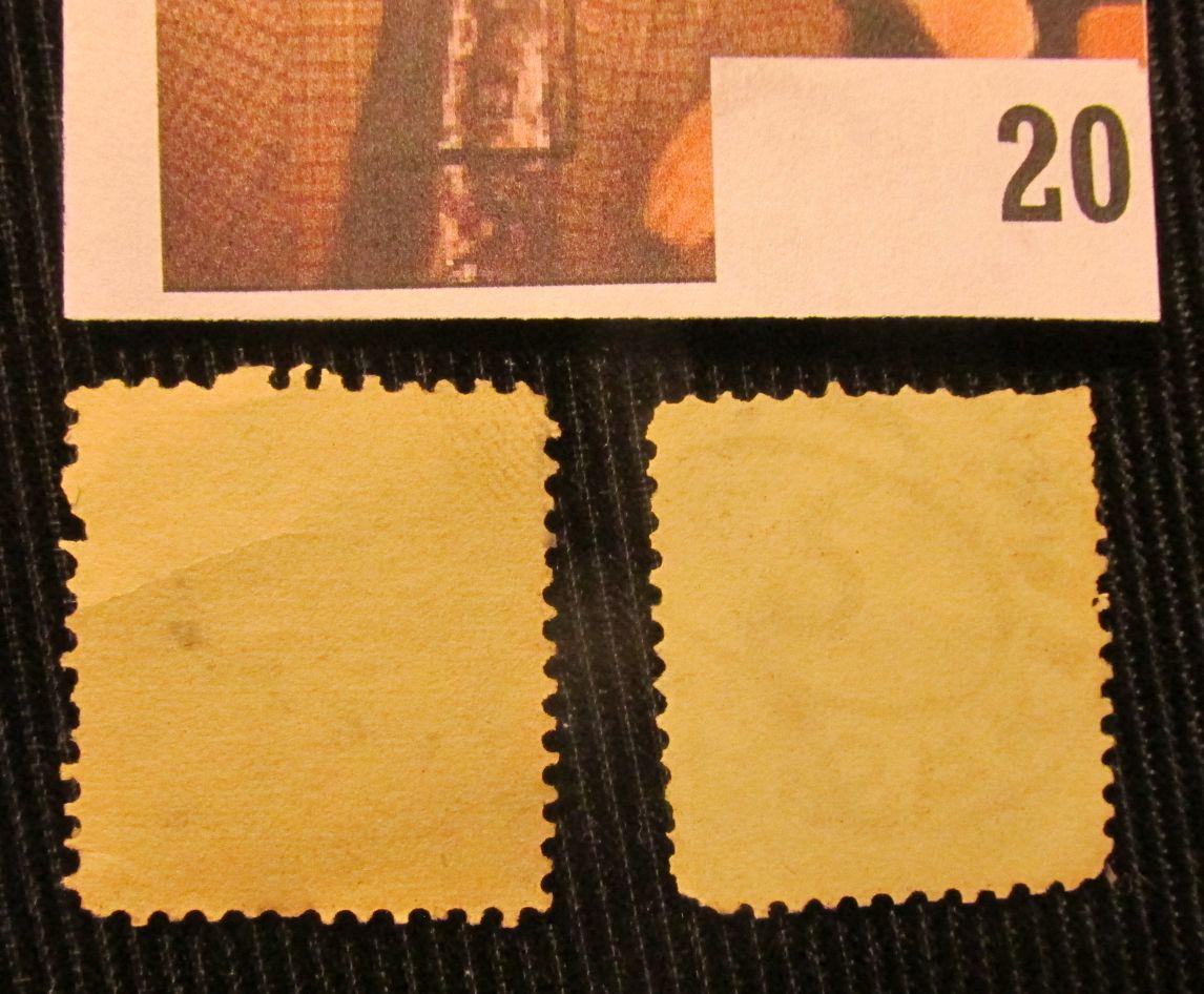 20 _ Pair of Scott # 253 & #309 U.S. Stamps.