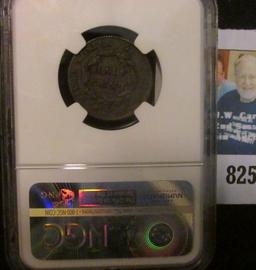 1811 U.S Half Cent, NGC slabbed "1811 WIDE DATE 1/2C C-1 AU details Corrosion". If this coin was not