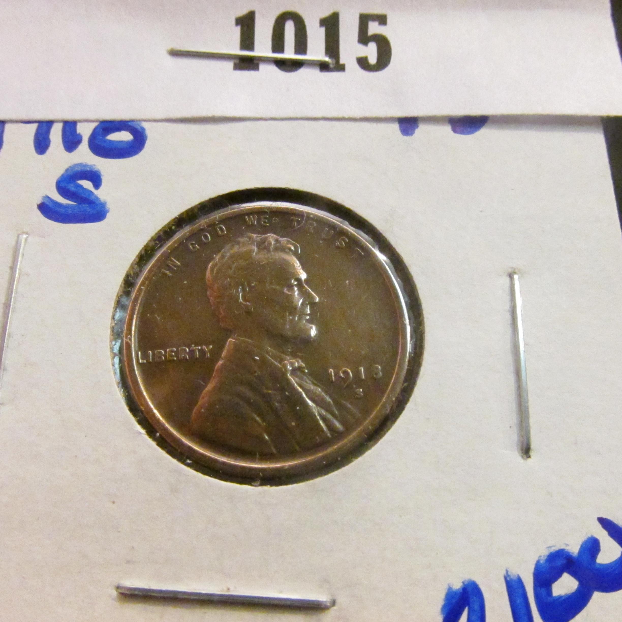 1918-S Wheat Cent