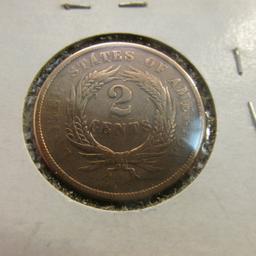 1865 Two Cent Piece