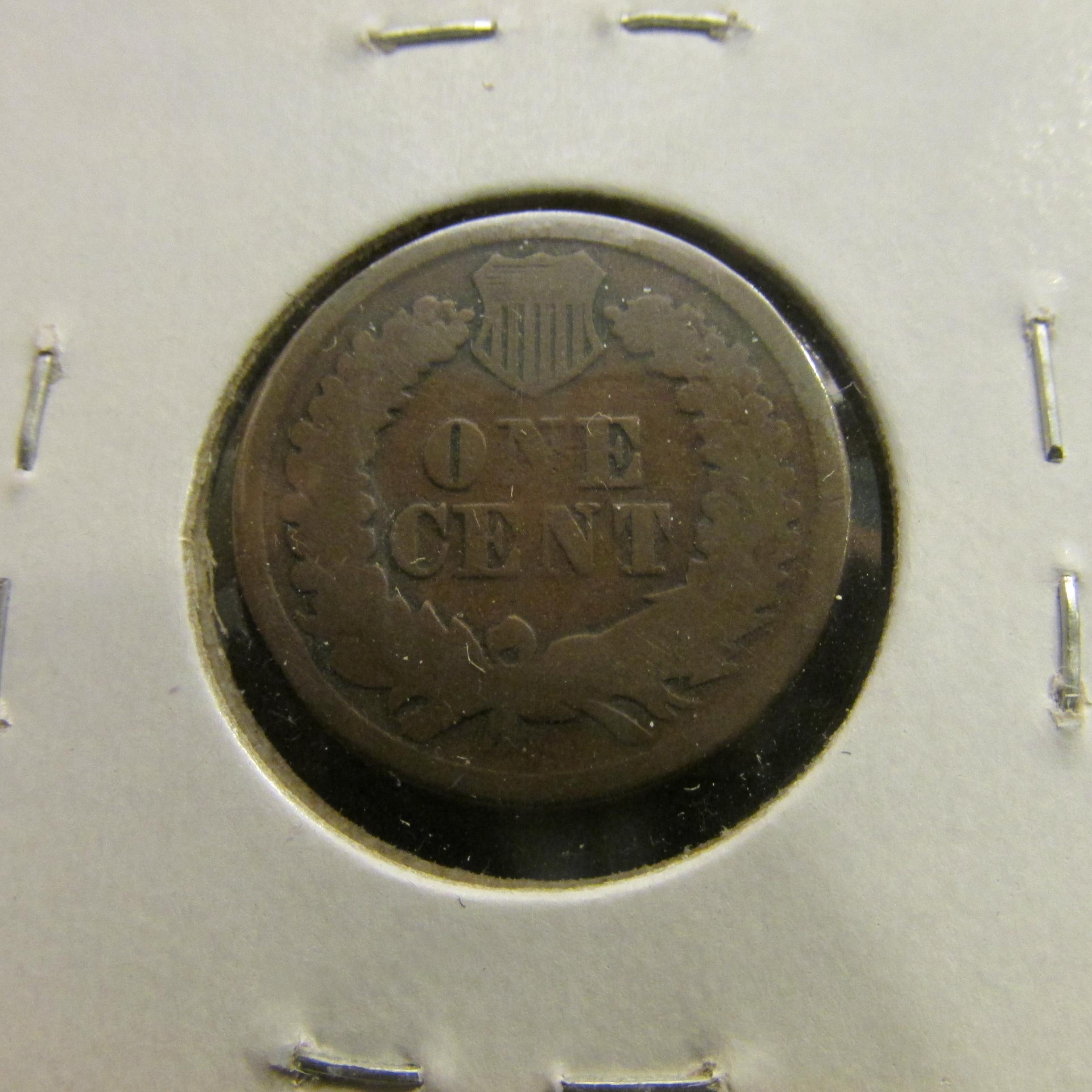 1863-CN & 1864 Indian Head Cents