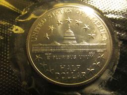 1789-1989 D Bicentennial of Congress Commemorative Half Dollar