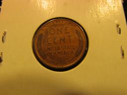 1909 P VDB Lincoln Cent, EF-AU.