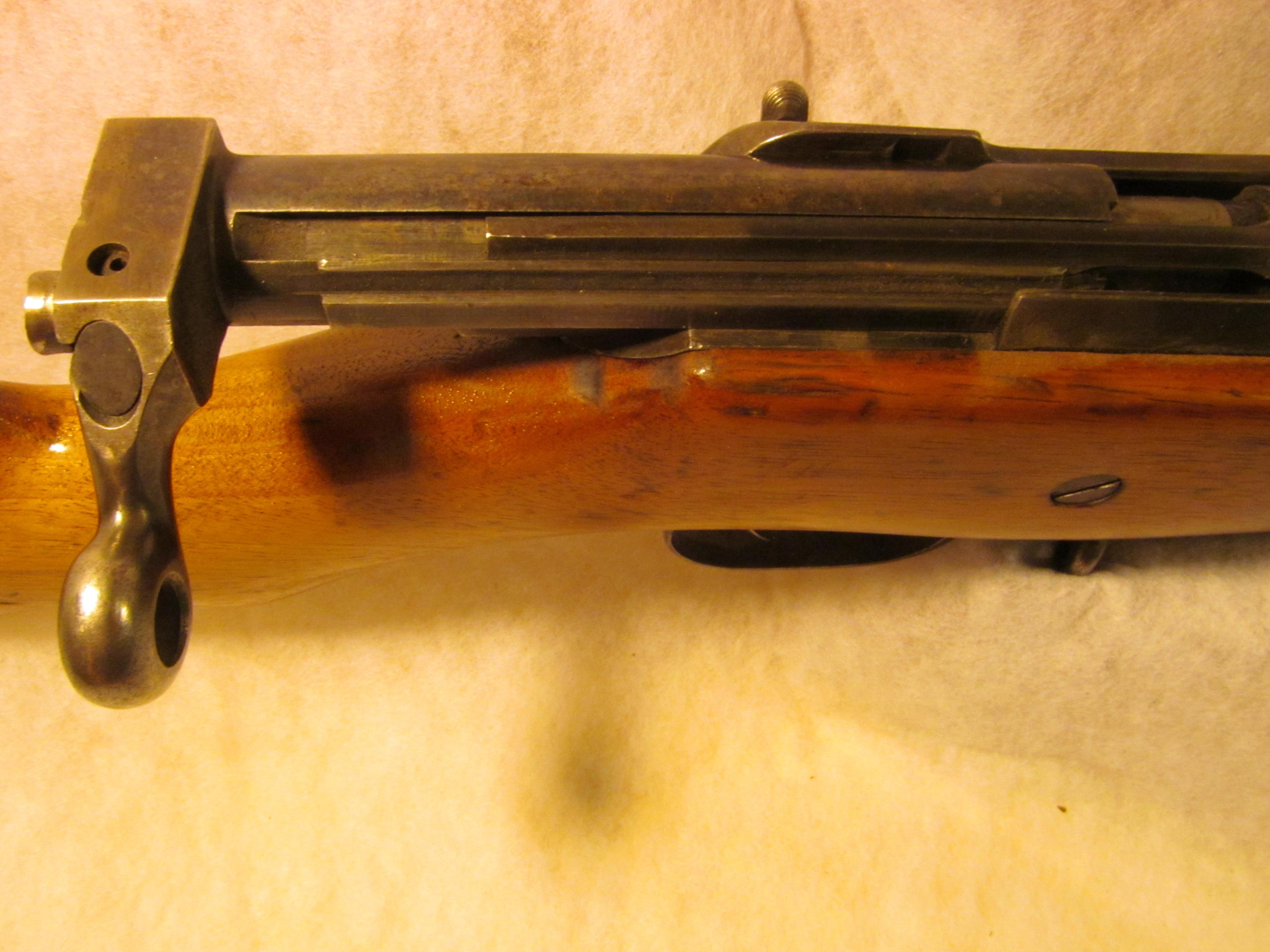Model 1905 Ross Rifle Company, Quebec, Canada .303 caliber Clip Fed, Five-shot with concealed magazi