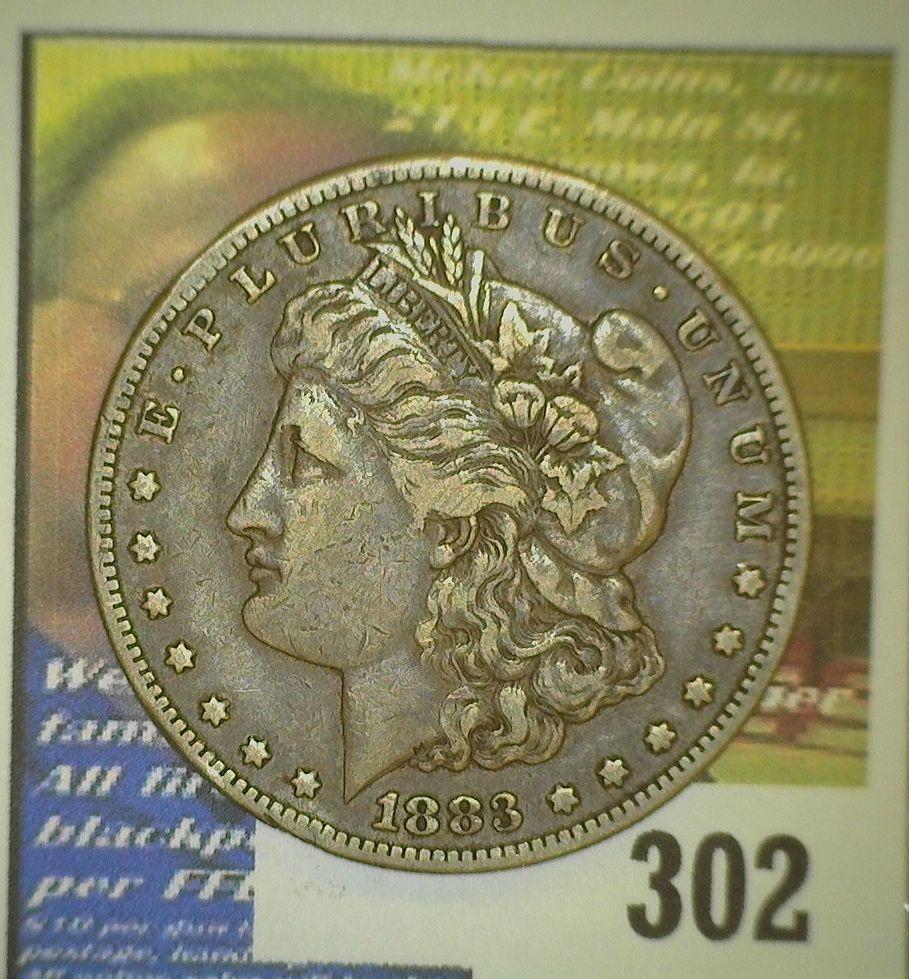 1883 S Scarce Date Morgan Silver Dollar.