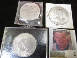 1977 Sterling Silver Proof Official Commemorative Issue Honoring the 100th Anniversary of the Birth