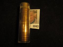 1958 D Original BU Roll of the last year of "Wheat" Lincoln Cents.