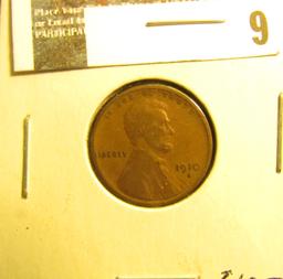 1910 S Lincoln Cent, strong Good.