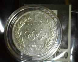 1988 S U.S. Olympics Silver Proof 55 Dollar. Encapsulated.