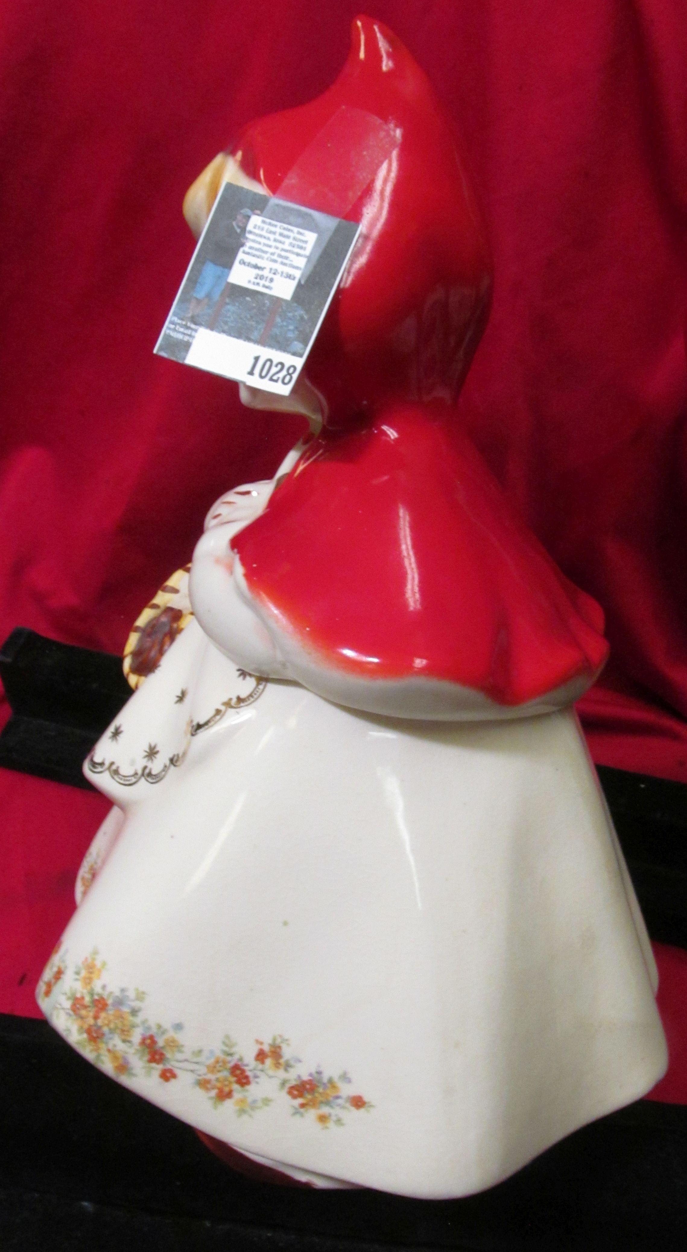 "967 Hull Ware Little Red Riding Hood Patent Applied For U.S.A." Cookie jar with a large assortment