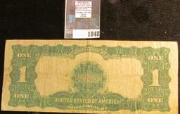 One Dollar Series 1899 One Dollar Silver Certificate "Black Eagle", signed by Speelman and White. Ac