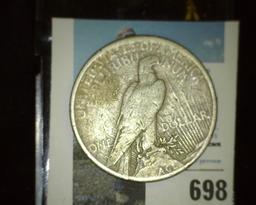 1921 P U.S. Peace Silver Dollar, key date.