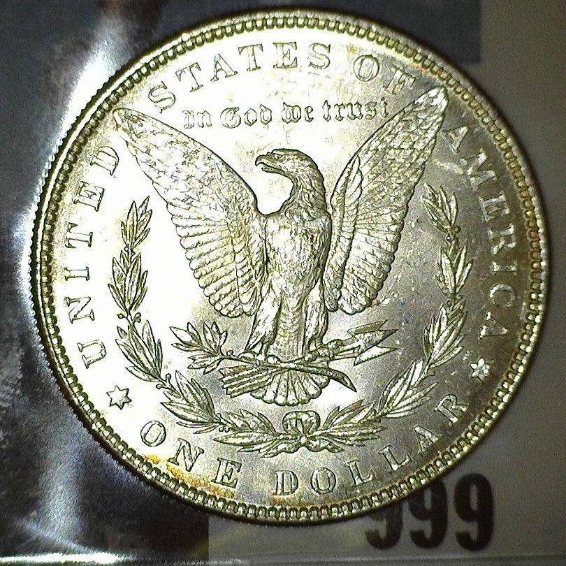 1887 P Morgan Silver Dollar, a really nice Blazing Beauty.