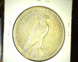 1926 P U.S. Silver Peace Dollar. Super nice.