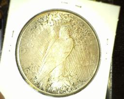 1927 P U.S. Silver Peace Dollar. Super nice.