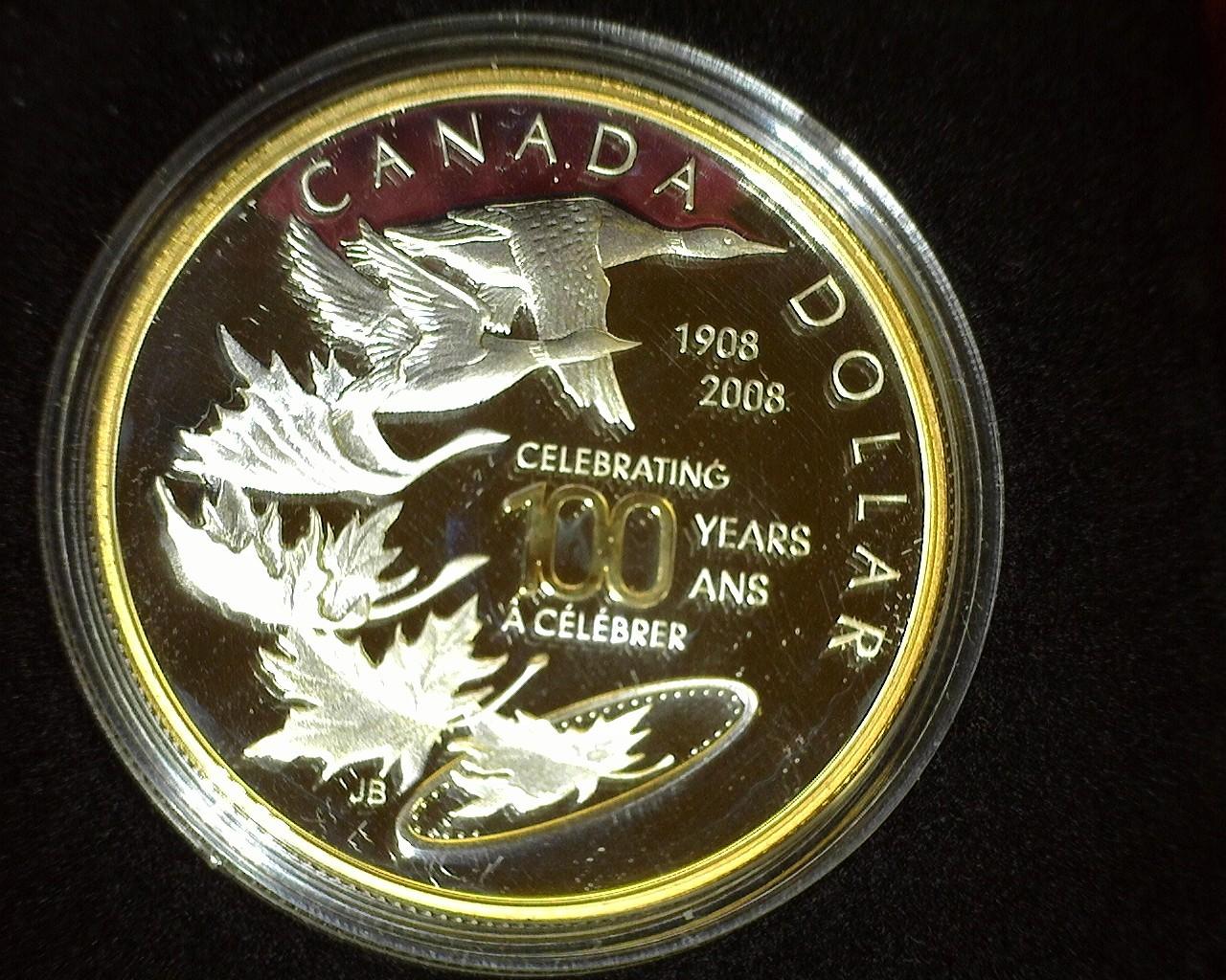 2008 Special Edition Proof Canada Silver Dollar. In original box as issued.